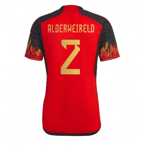 Fotbalové Dres Belgie Toby Alderweireld #2 Domácí MS 2022 Krátký Rukáv